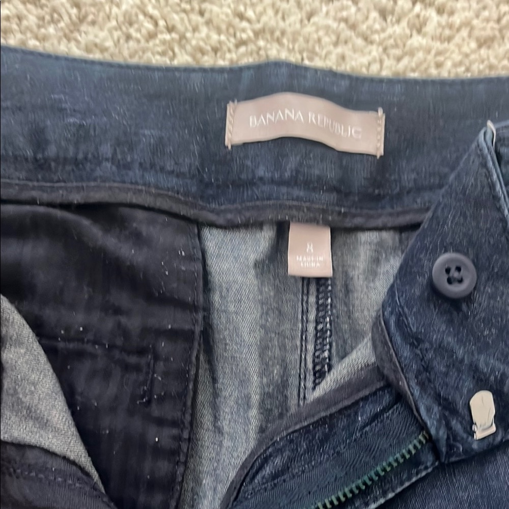 Banana Republic Dark Blue Denim Shorts